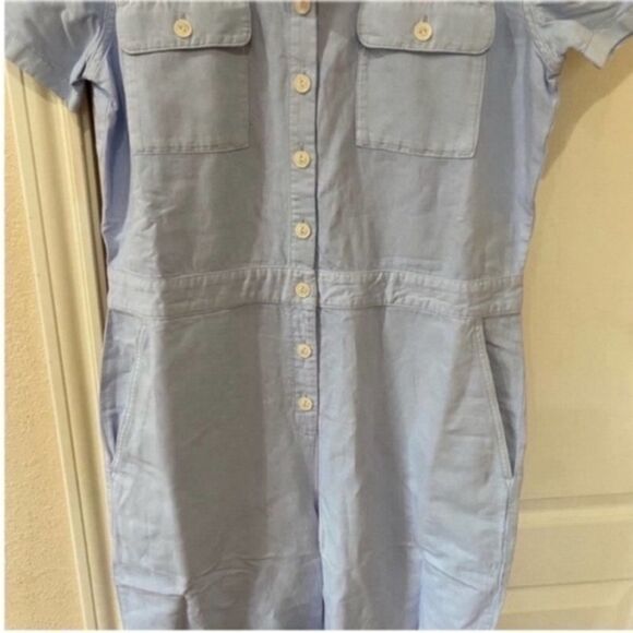 Outerknown NWT Jumpsuit button down Size XS organic cotton - Picture 4 of 5